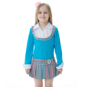 Туника School (бирюзовая)